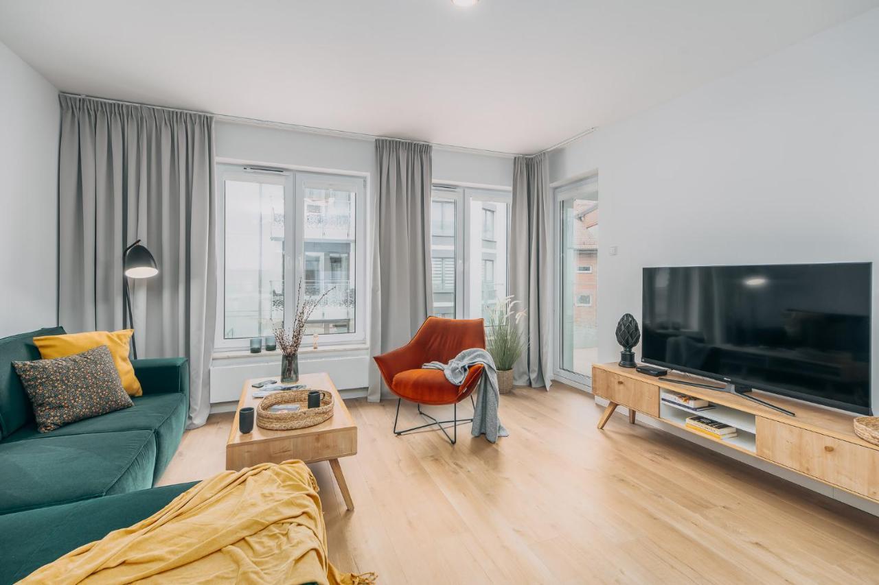 Nadmorskie Tarasy Apartament Wave Surfingbird Kołobrzeg Buitenkant foto